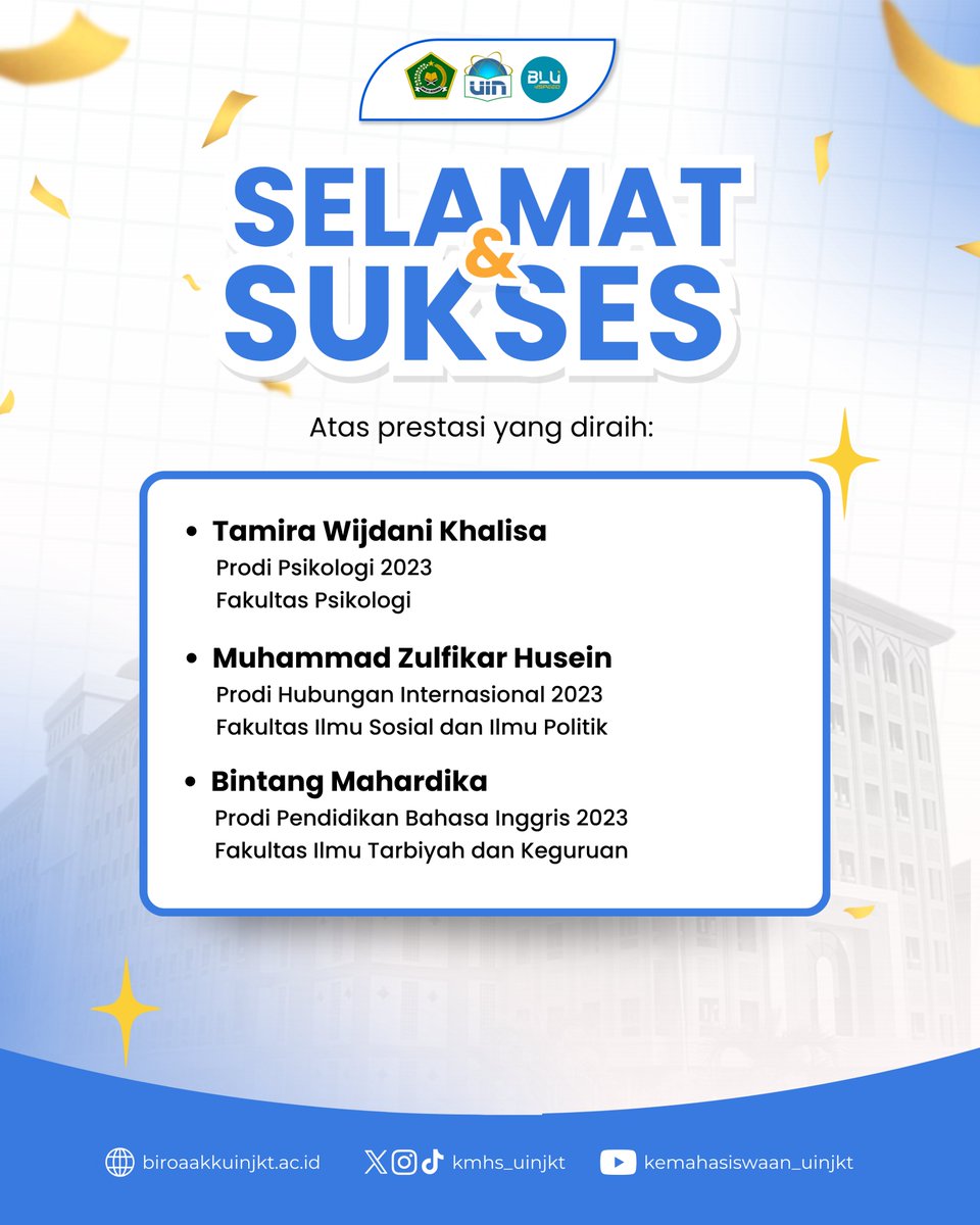 Kemahasiswaan dan Alumni UIN Jakarta tweet media