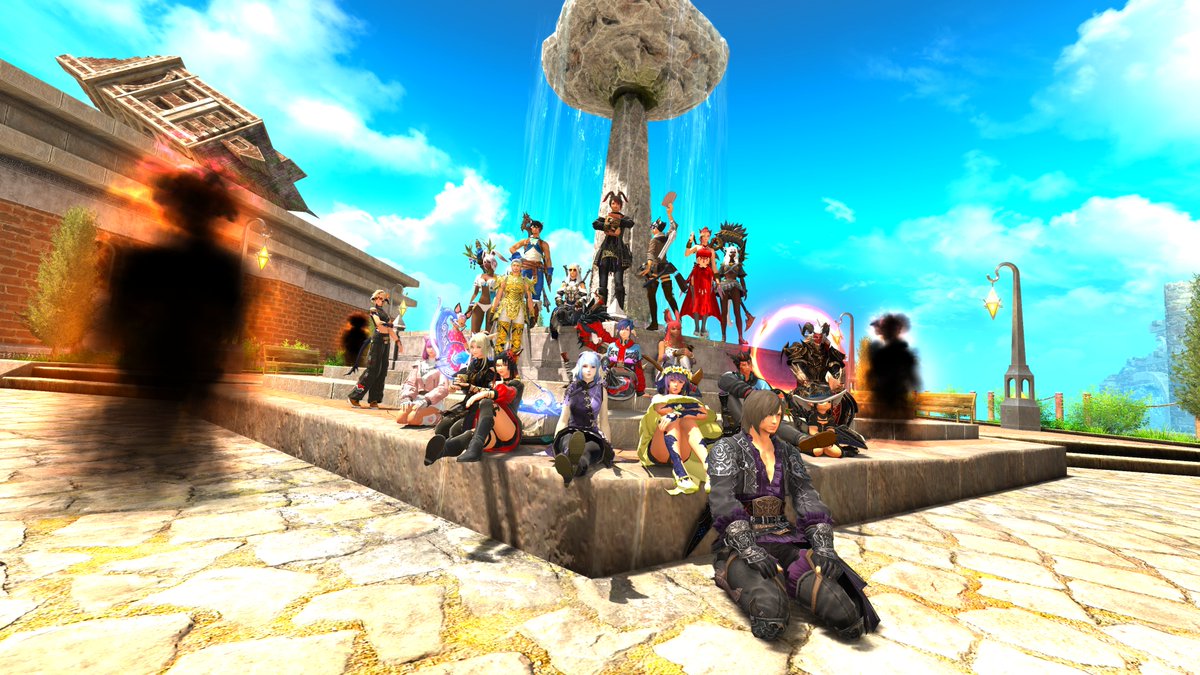Mikoto_XI's tweet image. C'est partie pour la découverte de Windurst ! Le retour après tant d'années ! 🎊🎉#FFXIV #FFXI #Windurst