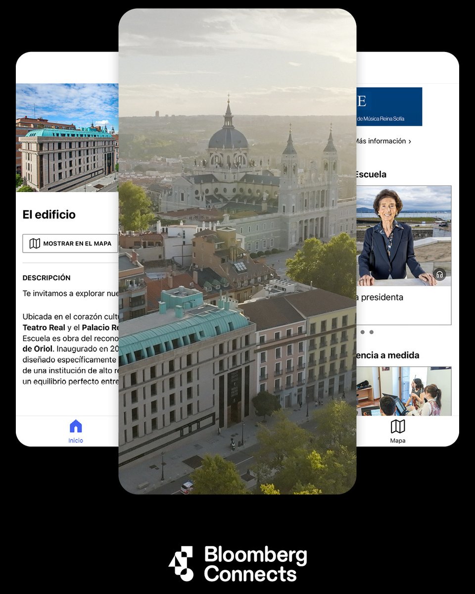 EscuelaRSofia's tweet photo. La Escuela Superior de Música Reina Sofía ya está en @bloombergconnects. 📲

Descubre nuestra historia, espacios y contenidos musicales desde tu móvil, estés donde estés.

Descarga: https://t.co/kjcBs56Et0 https://t.co/GrnBNzRuau