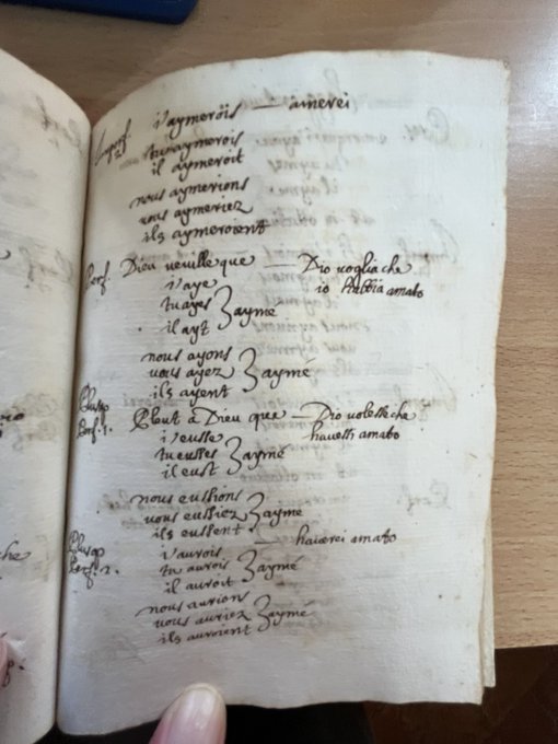 jdmccafferty's tweet image. Learning French (piously) in #Rome in 1652.