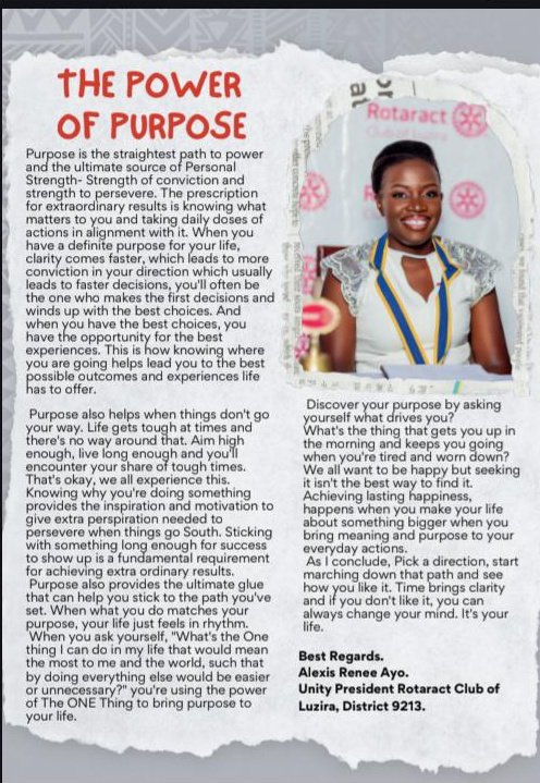 Rotaract Club of Luzira - The Wardens tweet media