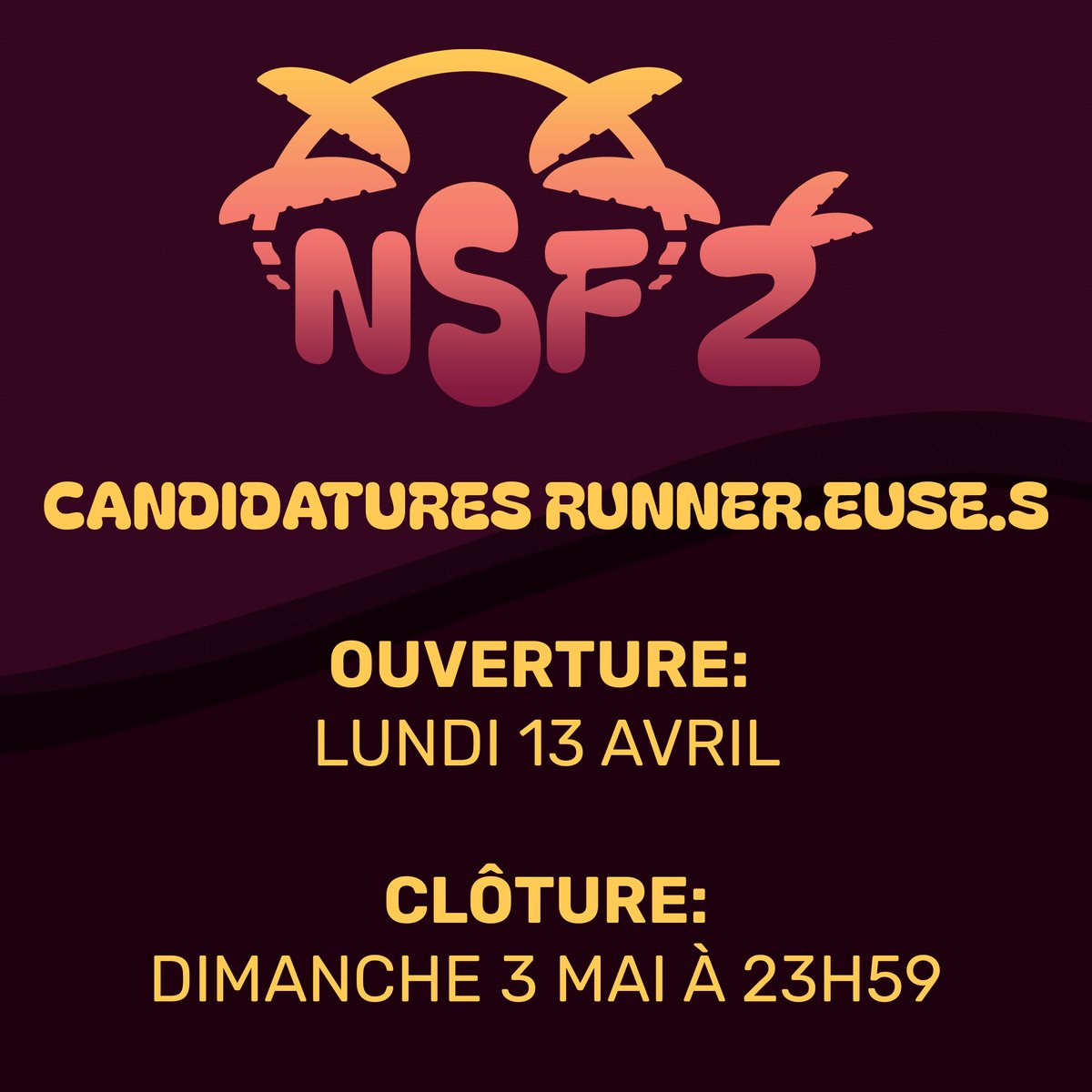 Nitro_Speedrun's tweet photo. 📢 Dernière semaine pour le Nitro Speedrun Festival 2 !

Vous avez jusqu'à dimanche 3 Mai, 23h59 pour nous envoyer vos plus beaux submits !
N'hésitez pas à envoyer ce qui vous fait plaisir surtout ! 😄

Nous cherchons également des bénévoles pour nous aider ! 
👇 Liens juste ici: https://t.co/SfTubIpEpO
