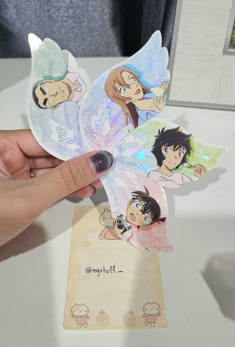 mystuff__'s tweet photo. พร้อมส่ง✨️ Sticker Special gift Conan Movie 29 จาก Animate JP
✅️เซต 4 ชิ้น = 300 บาท
📮 ส่ง J&amp;T 50 บาท (พท.ห่างไกล+50)
#ตลาดนัดโคนัน #ตลาดนัดConan #ตลาดนัดอนิเมะ #ตลาดนัดอนิเมะรวมด้อม https://t.co/N25czNfFe5