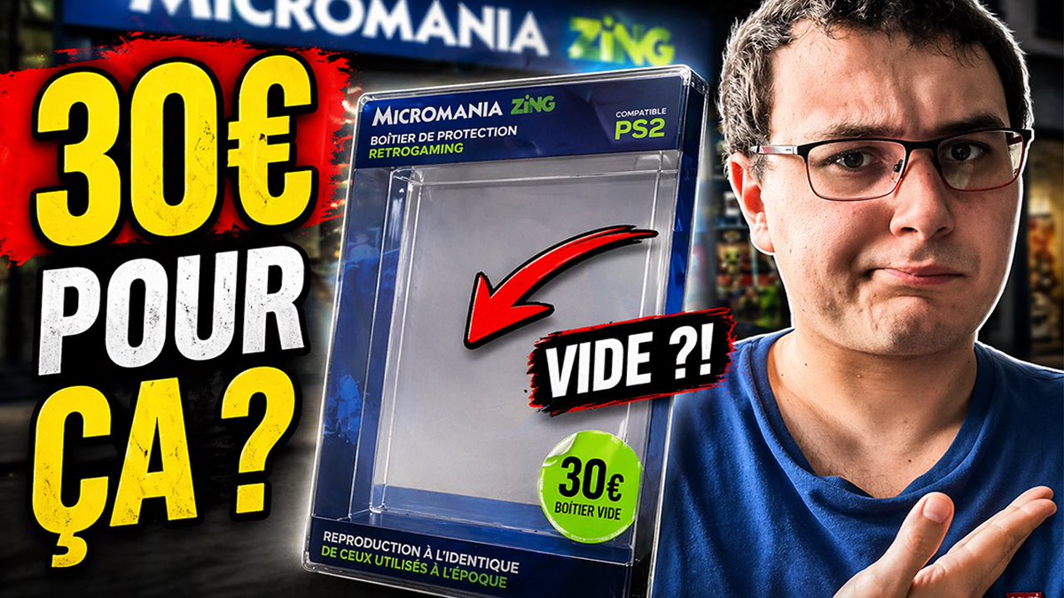 thecritizman's tweet image. Vendre des boîtes vides au nom de la nostalgie, c’est un aveu d’échec de @Micromania_Fr : toujours pas de repreneur, service client catastrophique et règles archaïques.

#MicromaniaZing / #Micromania : Comment ils ont DÉTRUIT leur propre empire… youtu.be/sncOrO3cKYc?is…
