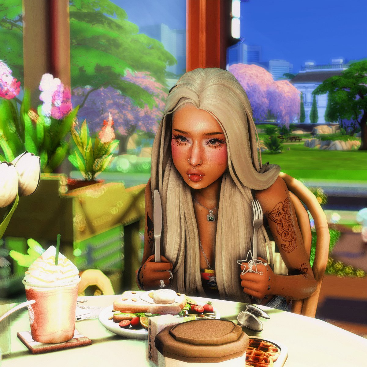 sunmyshuno's tweet photo. obsessed wiv how my game looks recently https://t.co/yI51hOtrCA
