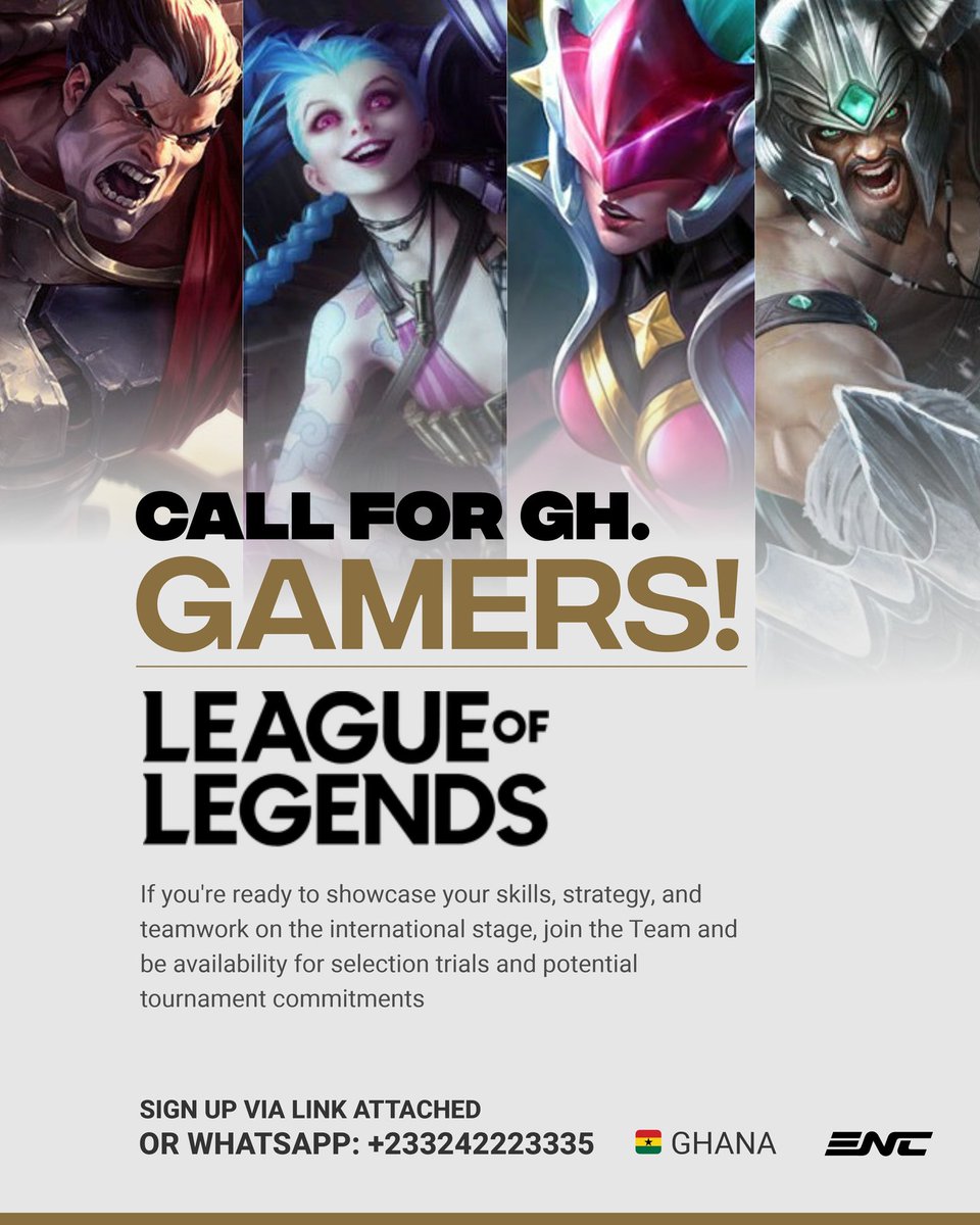 vgaesportshow's tweet photo. Ghana’s national esports team manager, Mr. Kwesi Hayford, @qkwecy has officially opened a call for players across multiple titles as preparations begin for the upcoming Esports Nations Cup. https://t.co/UniWuZWtLA