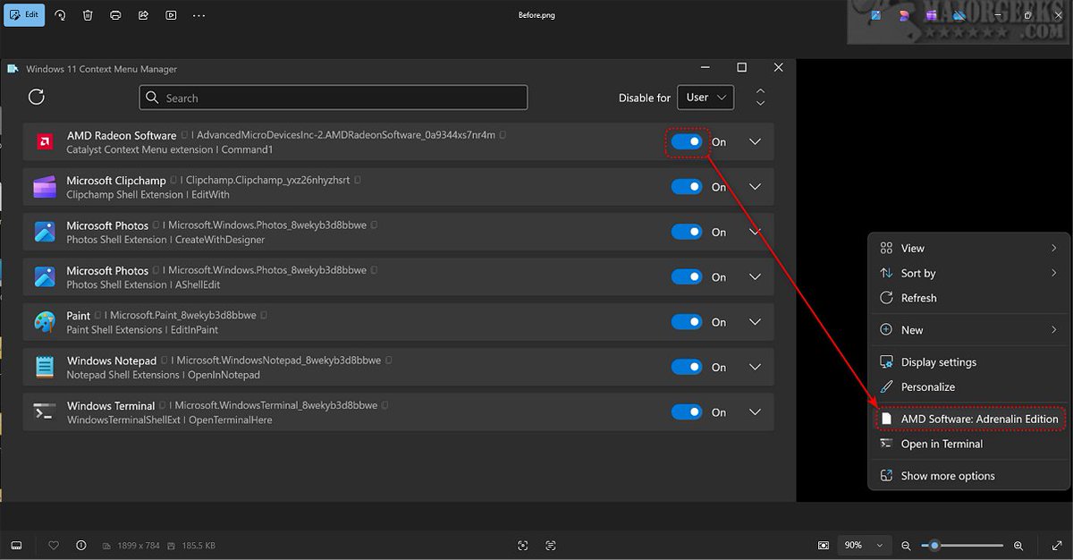 New! Windows 11 Context Menu Manager is an intuitive, user-friendly ...