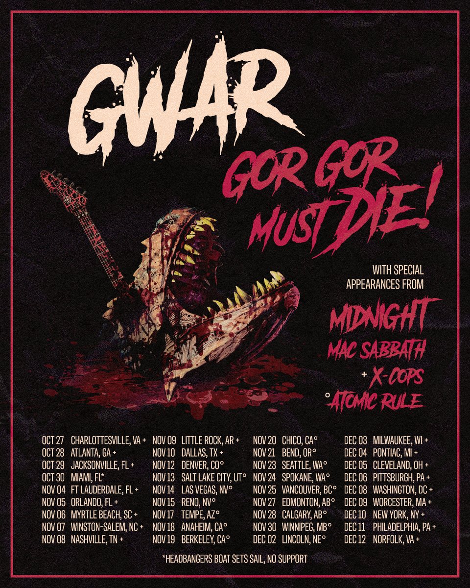 GWAR tweet media
