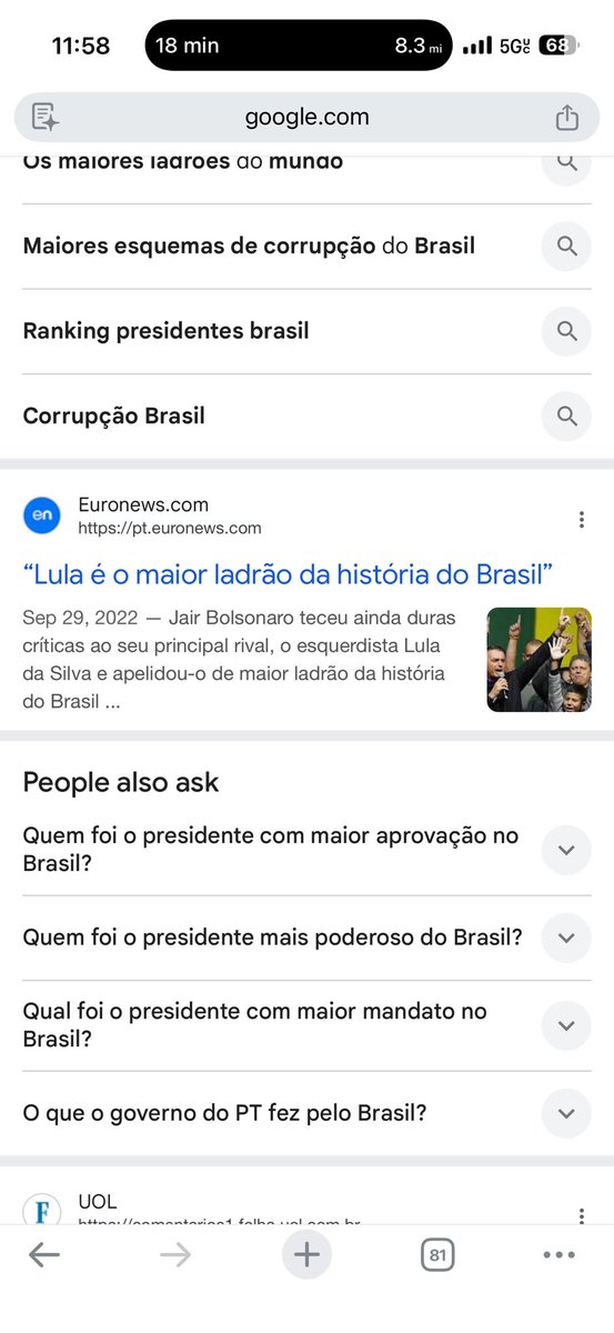 BolsonaroUSA's tweet photo. E só ir no Google. https://t.co/WC3Ynpogaq