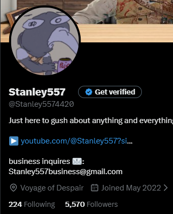 Stanley557 tweet media