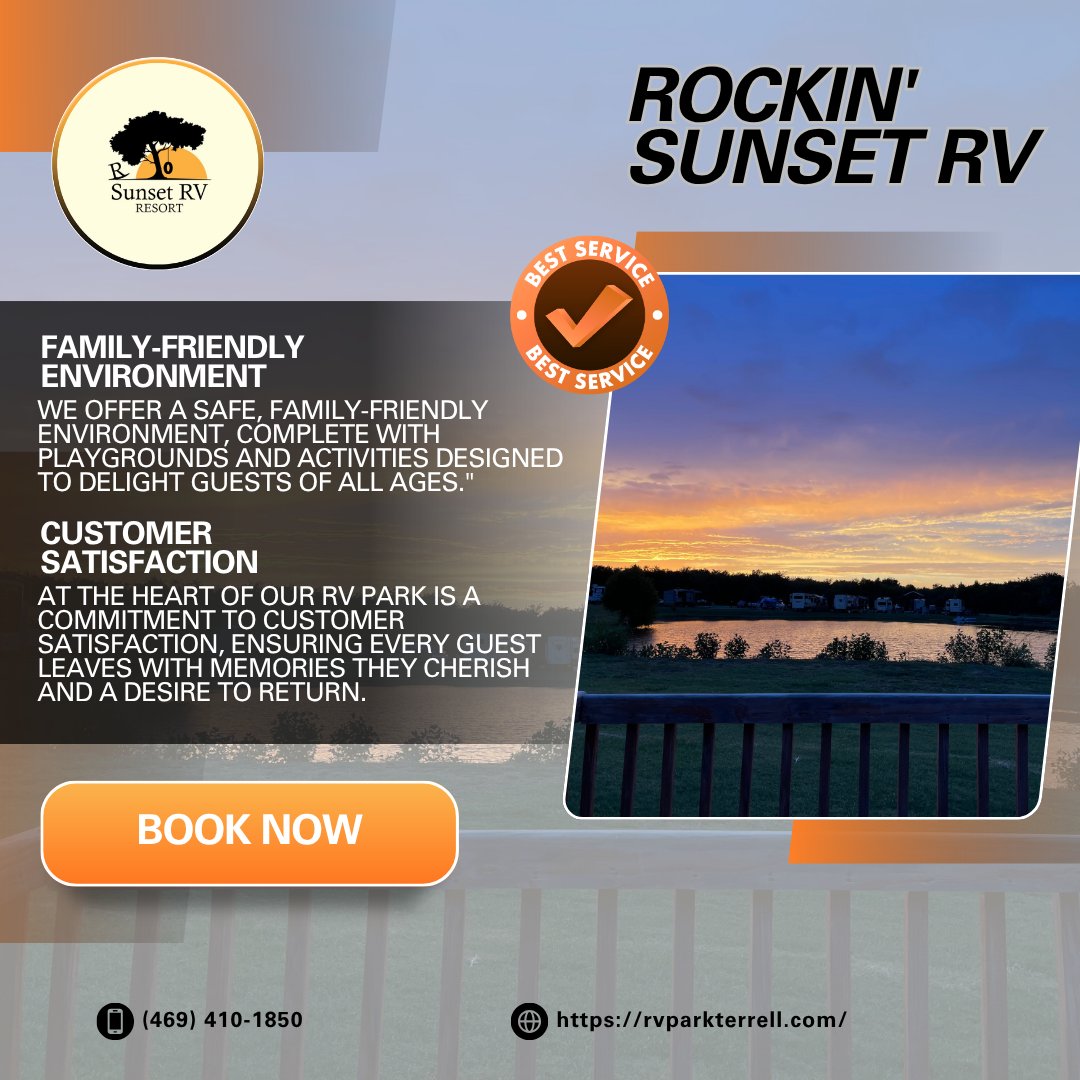 RockinSunsetRV's tweet photo. Whether you're passing through or exploring the area, we make every overnight stay easy and stress-free. Our welcoming environment ensures you feel right at home. Stop by today to enjoy a restful night with us. #OvernightStay
https://t.co/iYxe0eYkcu https://t.co/359n18tYq1