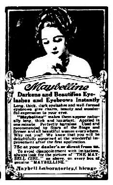 In 1915, a farmer saw his sister making mascara from coal dust and petroleum jelly and believed he could create a better version. 

His product was easier to apply and less likely to irritate the eyes. He named the company Maybelline by combining his sister’s name, Maybel, with