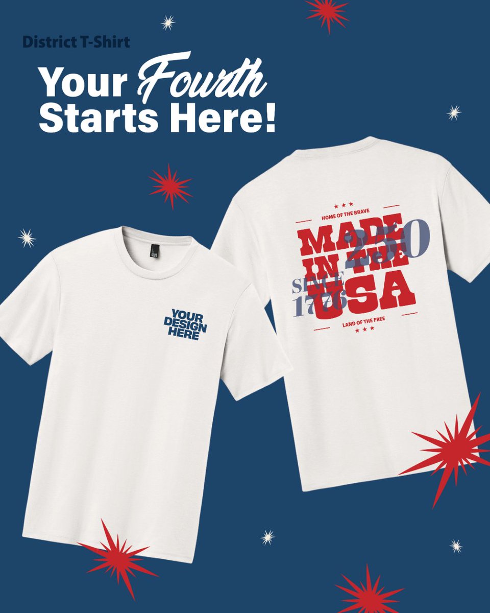 TheAgSwag's tweet photo. Summer is almost here... so it's time to get geared up for the 4th of July!🇺🇸🎇🗽

#agswag #agriculture #customswag https://t.co/pgWgpBgdCS