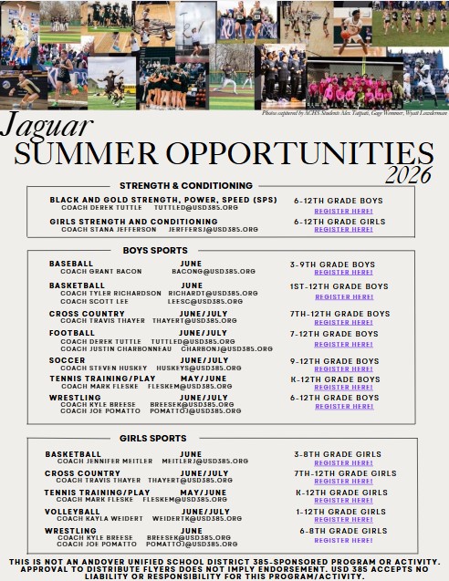 ACJaguarVB's tweet photo. Missed a Jaguar Camp signup? Click the link to access a one page document for all of our sports opportunities this summer!! #ACALLDAY
https://t.co/l1cOktU72J
@ACJagsAthletics @ACBC_ACHSJags @ACHSJaguars @ACJaguarFB @AC_jaguarbball @ACJaguarSoccer @ChuckChaneyBCTG @tayloreldridge https://t.co/dLbxhIxs5E