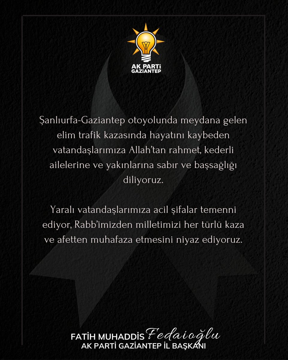AK Parti Gaziantep tweet media