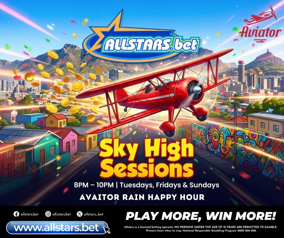 allstars_bet's tweet image. 🚀✨ Aprils Aviator Rain is getting Sky High! 

Join the April Aviator Happy Hour 8-10pm for fast planes, flying coins, and sky-high wins. 

Don’t miss your chance to soar! 💸🔥 

#SkyHighSessions #Aviator #HappyHour #AllStarsBet #AviatorRain