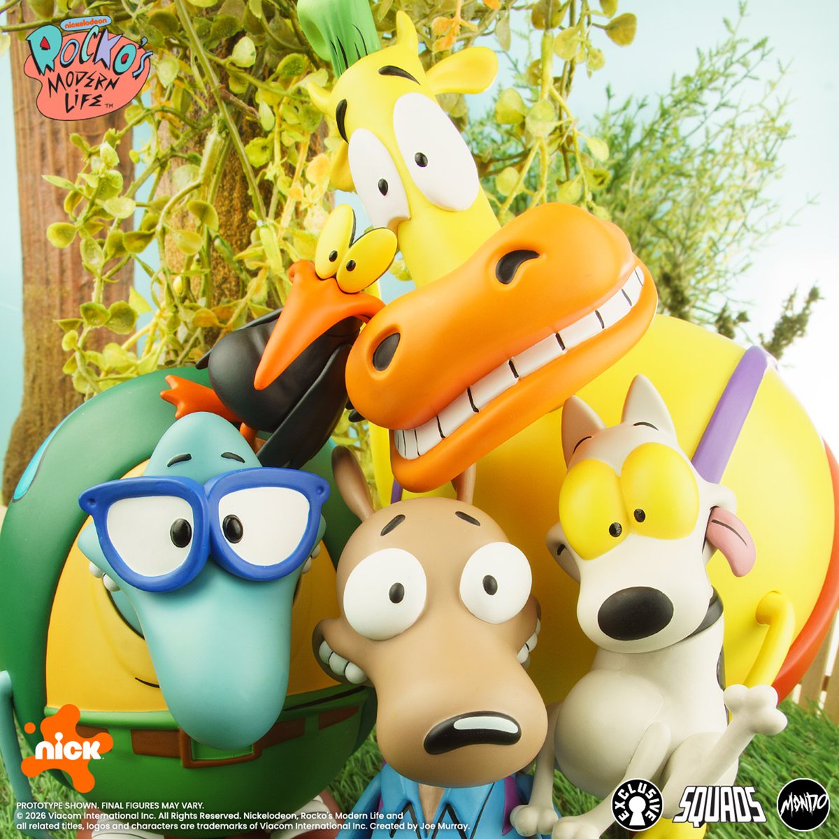 MondoNews's tweet photo. On sale now… Rocko's Modern Life Figure Set - Limited Edition.  

Featuring Limited Edition extras, including Spunky and Turdy figures!  

Pre-order now … only at https://t.co/hYt6gp95mU (link in bio). https://t.co/gpaoHI5N9K