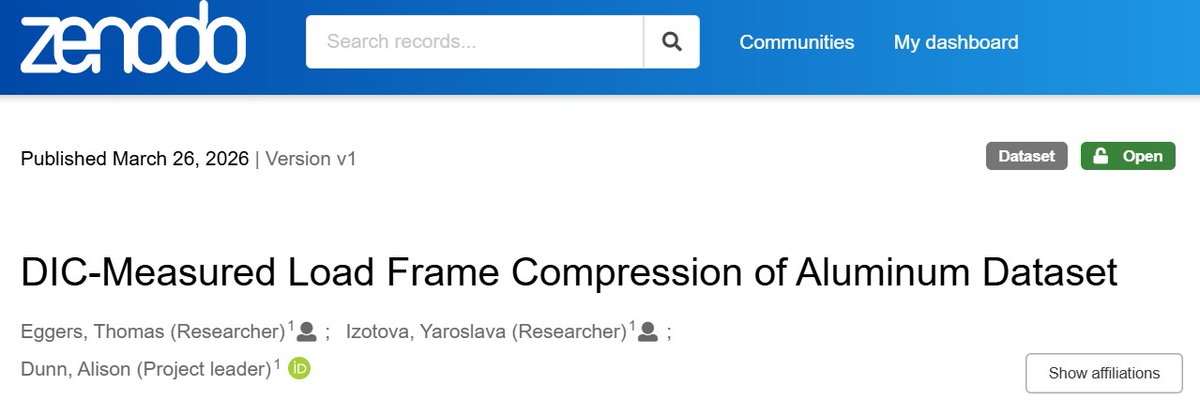 BioMatsTribo_UF's tweet image. Proud of this accomplishment: established a group culture of publishing data sets. It took a big data set to push us to do it, but now a thesis and a paper in preparation will fit in with #FAIRdata and #OpenScience. Planning to keep it up! Honestly please contact me if you want