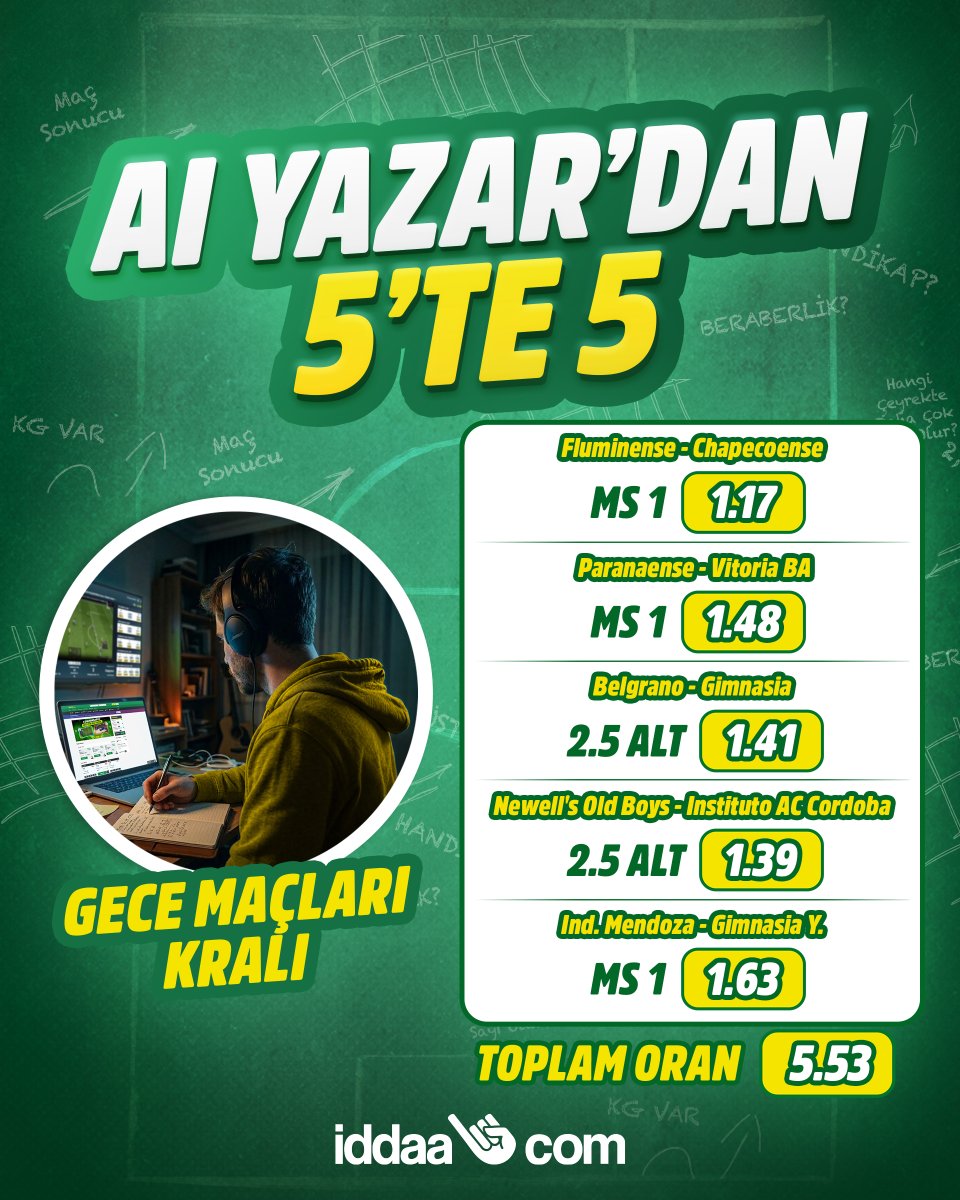 iddaa tweet media