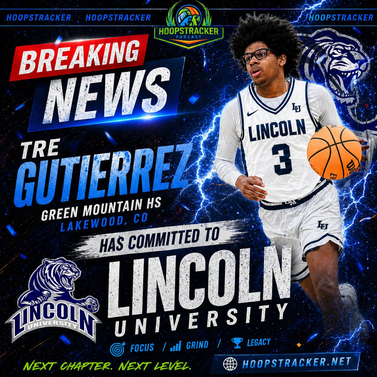 hoopstracker's tweet photo. 🚨 BREAKING NEWS 🚨

🔥 Another big-time commitment on the board! 🔥

🏀 Tre Gutierrez
📍 Green Mountain HS (Lakewood, CO)
➡️ OFFICIALLY COMMITTED TO ⬅️
🎓 LINCOLN UNIVERSITY

Built through the grind 💪 — now it’s time to shine on the next level.
⚡️ Colorado talent heading to make an impact… Tre is just getting started! ⚡️

@GMHSRams @GutierrezTre3 

#HoopsTracker #BreakingNews #Commitment #NextLevel #CollegeHoops #Recruiting #Basketball #LakewoodCO #StudentAthlete #GetRecruited