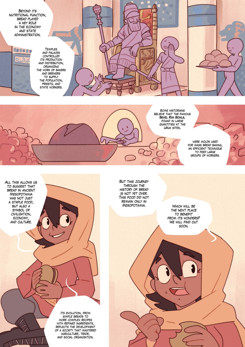 manganantaart's tweet image. Welcome welcome to the new class about bread!

Roots Shorts 09!!
#comic #history #culture