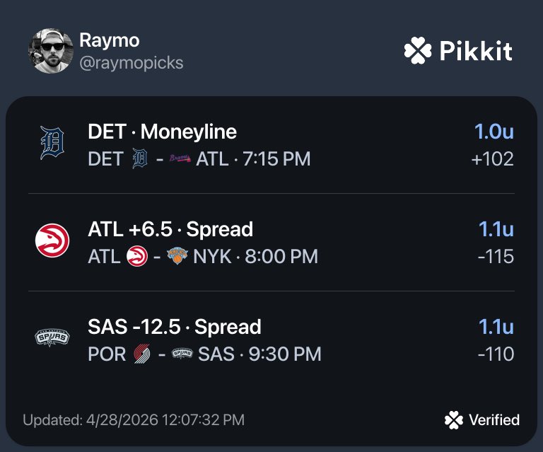 Raymo Picks tweet media