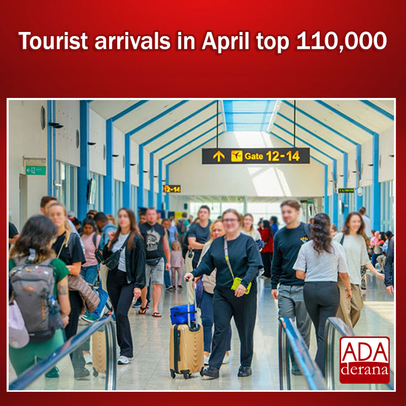 adaderana's tweet image. Tourist arrivals in April top 110,000 

Read more: adaderana.lk/news.php?nid=1…

#lka #srilanka #adaderana #news #lanka #SriLankaNews #SriLanka