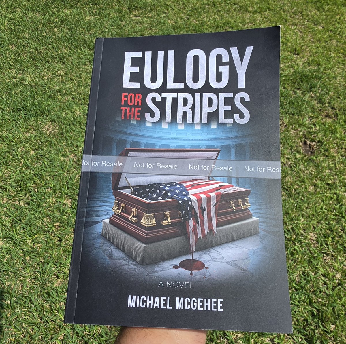 mfmcgehee's tweet image. The physical proof copy arrived today.

After all the late nights, prayers, edits, and quiet work, Eulogy for the Stripes is no longer just a manuscript on a screen.

It’s real.

Grateful beyond words.

Release date: June 25, 2026.

#EulogyForTheStripes #AmWriting