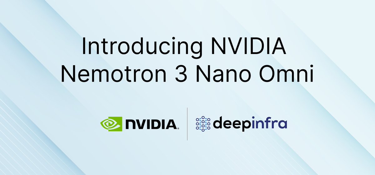 DeepInfra tweet media