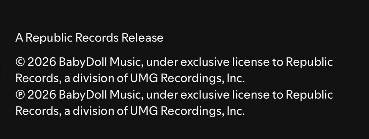 iwinagain_'s tweet photo. @juudymoody @AGTourResale it's being released by her own label https://t.co/M4ijhiOHHq