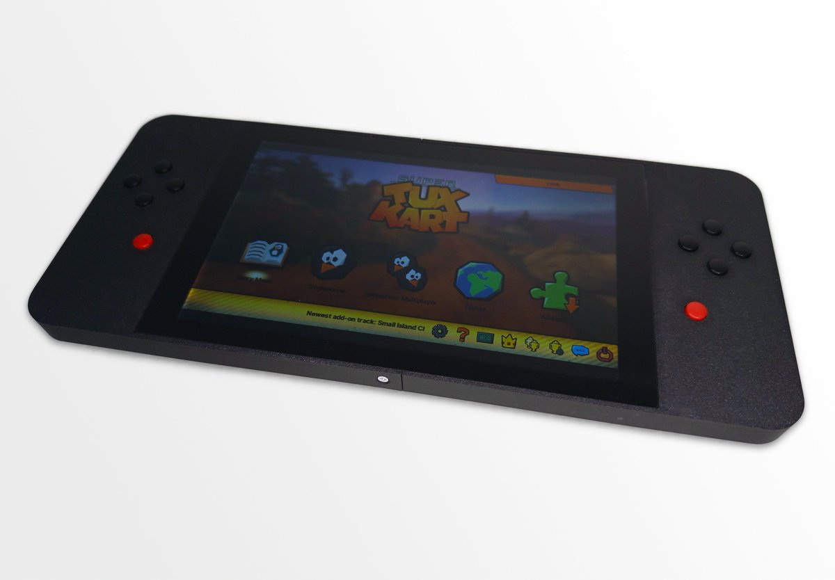 GustavLubker's tweet photo. Built a handheld game console from scratch. Runs on a Radxa Rock 5C with a custom Flutter interface, 8" display, active cooling, and a homemade PCB. 

Full technical report and open source code now available. https://t.co/vbmXfg5FFy
