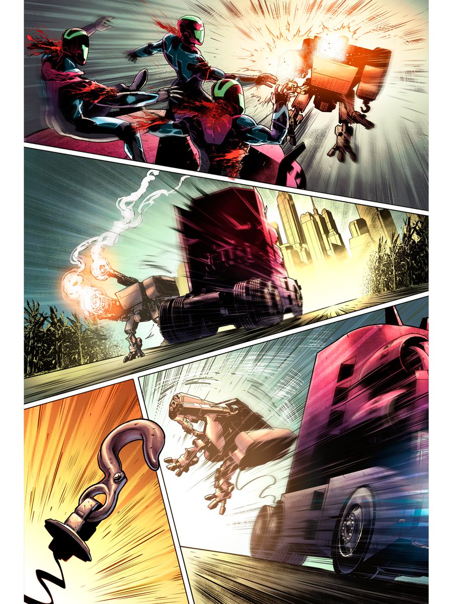 mmartinsart's tweet photo. 'Dixie Rose' pages (2022).

✏️ Art by Ricardo Jaime @ricardojaime 
🎨 Colors by ME @mmartinsart 
🖊 Written by Matthew Fowler @FowlerPartDeux 
📙 Published by Retrographic Books

#comicsartist #comicpages #colorist #comicbook #indiecomics