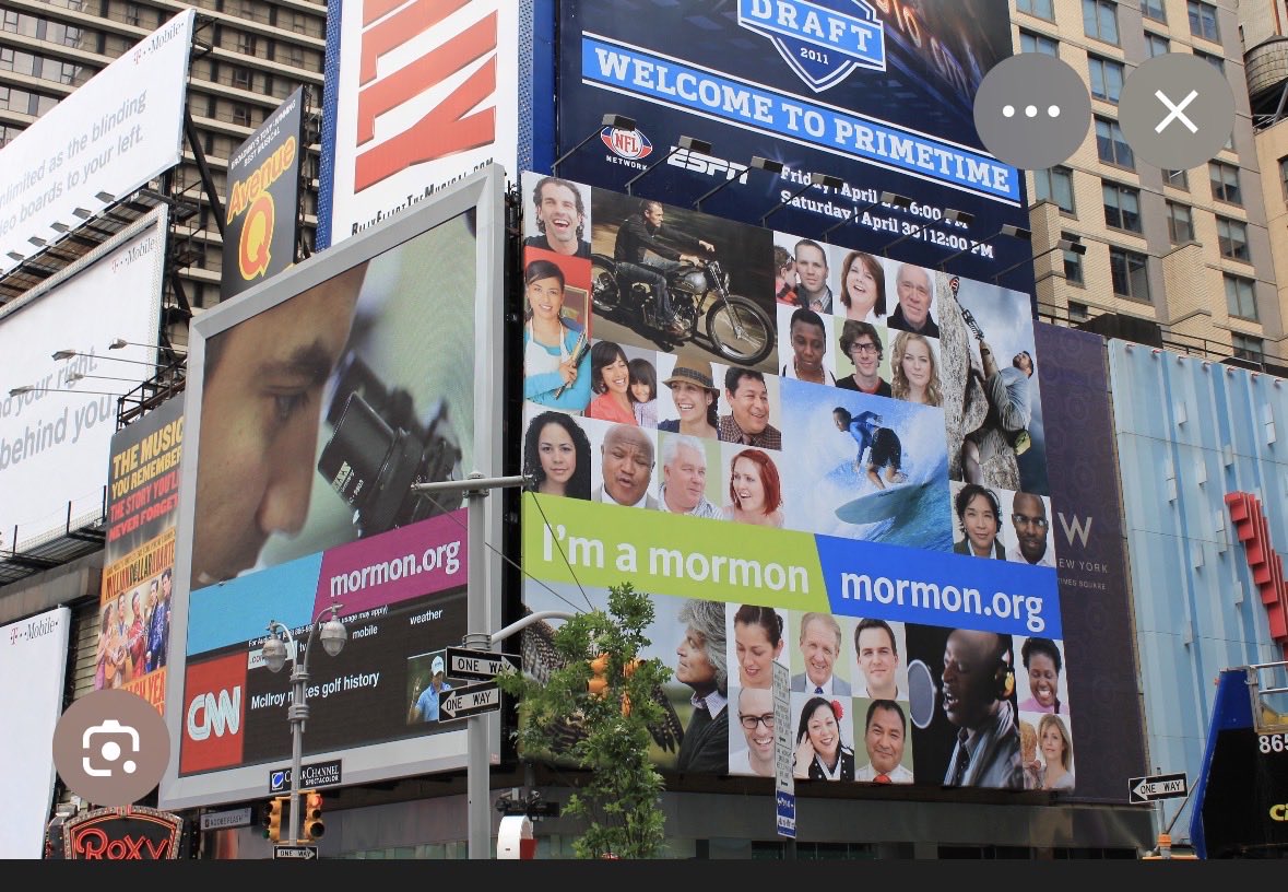 jonstrifler's tweet photo. @MCrobison @conservmillen This is from your church, just 3 years ago…in Times Square. https://t.co/U9ZvioVyk9