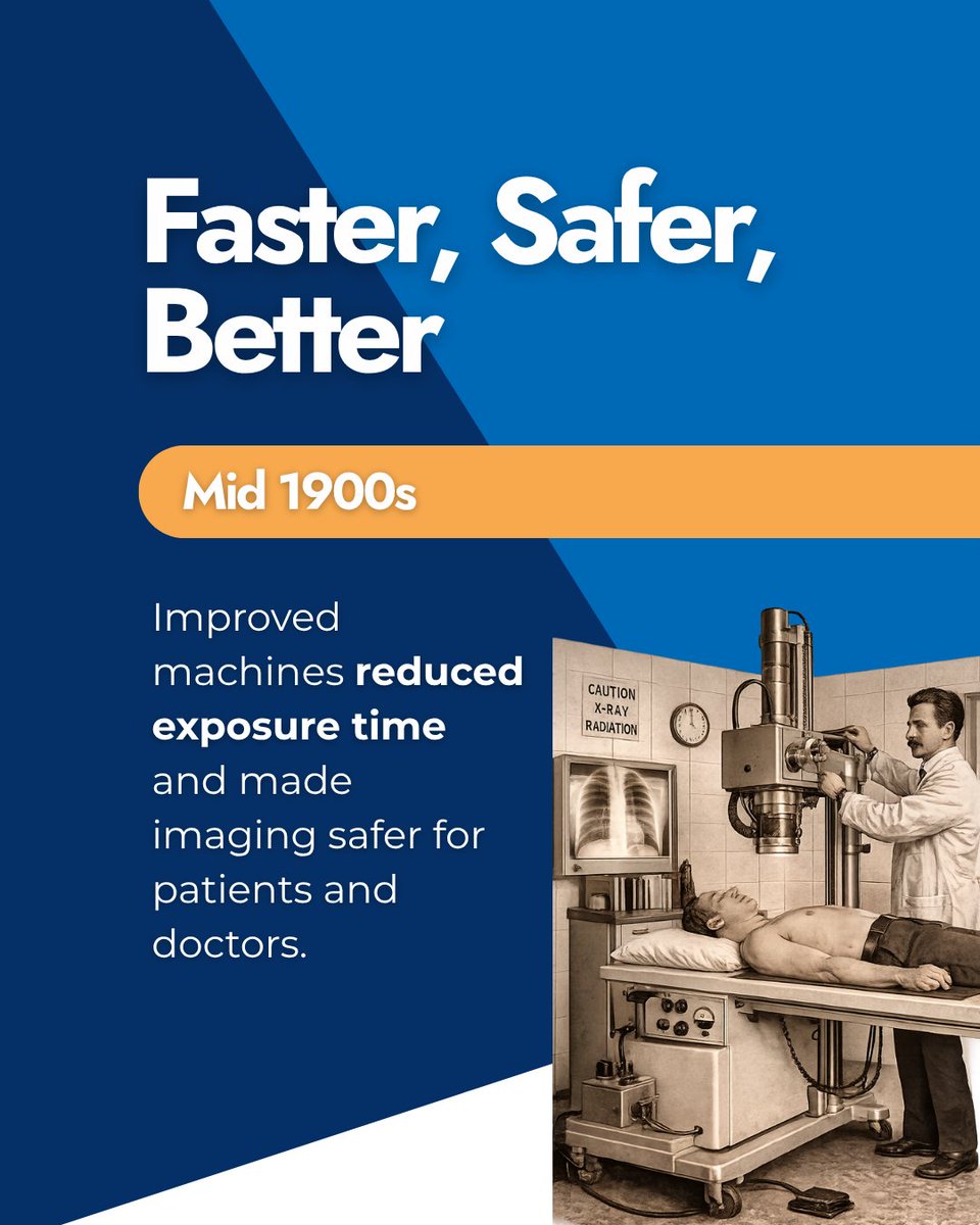 MedDeviceDepot's tweet photo. Did you know the first X-ray image was of a hand wearing a ring?

From 1895 to today’s AI-powered imaging, X-rays transformed how we detect injuries &amp; disease—no surgery needed.

#XRay #Radiology #MedicalInnovation #HealthcareTechnology https://t.co/Oqb2PAD8VK