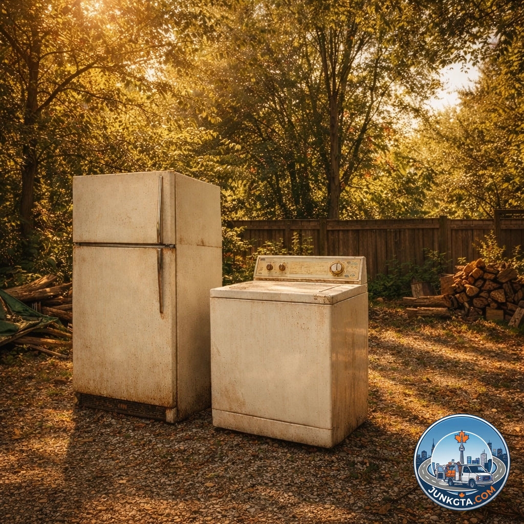 JunkGTA's tweet image. Got old appliances in Barrie? 🧊 Don't let them hit the landfill! Our guide makes recycling easy.

Call: 647-981-7373
Email photos: info@JunkGTA.com
junkgta.com/appliance-recy…

#Barrie #Recycle #EcoFriendly #JunkGTA