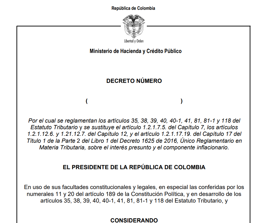 accounterweb's tweet photo. #ActualidadTributaria | Atención contadores 📢

Proyecto de decreto fija el interés presunto 2026 (9,09%) y define el componente inflacionario para rendimientos, costos y gastos financieros del AG 2025.

Impacto directo en la planeación fiscal. Revísalo y evita contingencias ⚠️

https://t.co/cx6d3HNcsz