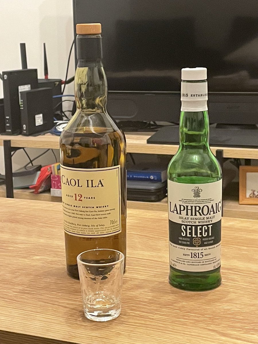 飲み比べ。どっちも美味しい😋（バカ舌）