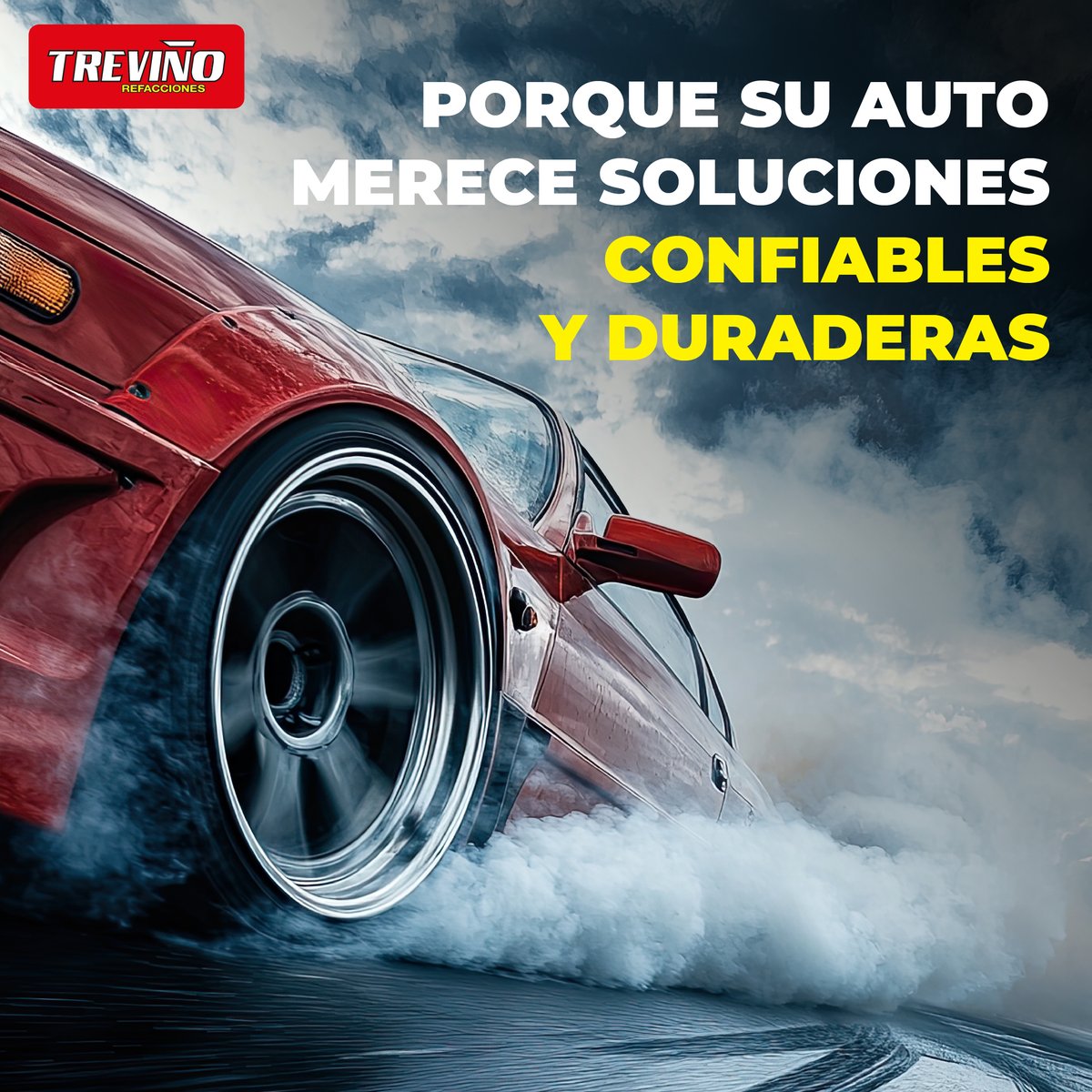 TrevinoRef's tweet photo. 🚗 Tu auto merece soluciones confiables.
En Treviño Refacciones encuentras calidad, seguridad y durabilidad en cada producto. 🛠️
Todo para tu auto en un solo lugar.
📍 https://t.co/KkYf4gBzLF
#TreviñoRefacciones #Todoparatuauto https://t.co/2dHB4OlFAP