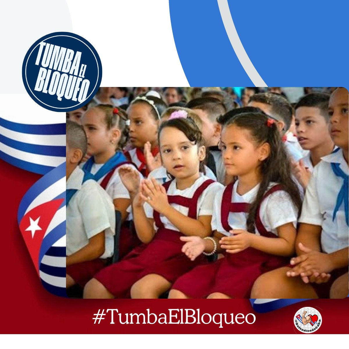 En #Cuba los niños desde su nacimiento, reciben atención médica sin costo, con programas de vacunación completos y una educación, que es accesible para todos, desde la primera infancia. 👇

‼️Esas conquistas las estamos defendiendo‼️

 #LaPatriaSeDefiende
#DefendiendoCuba🇨🇺💪❤️
