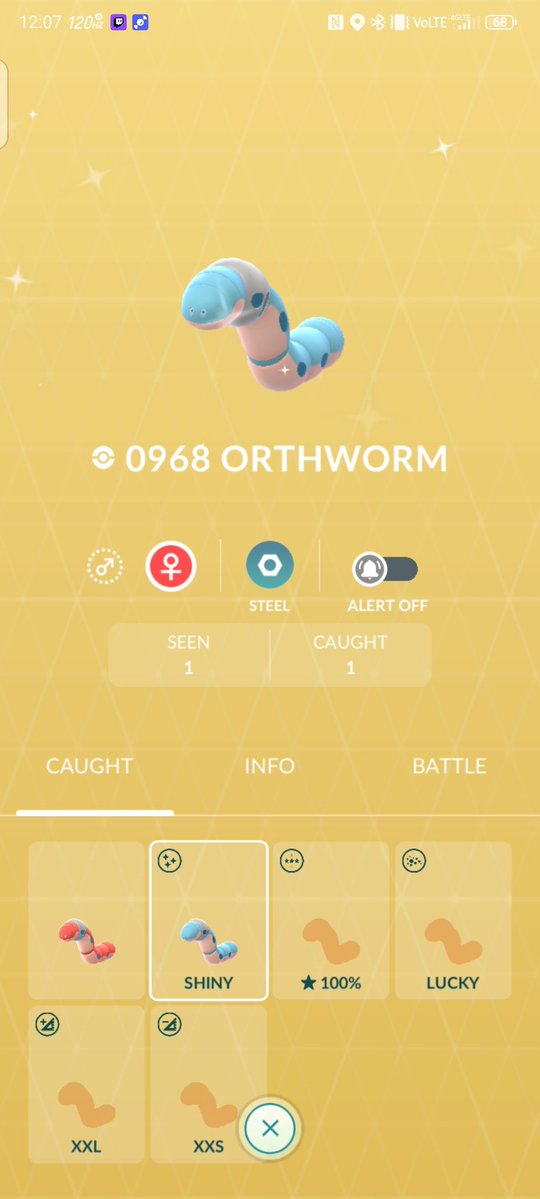 Jerith420's tweet image. First raid for it #pokemongo #pogo #shiny