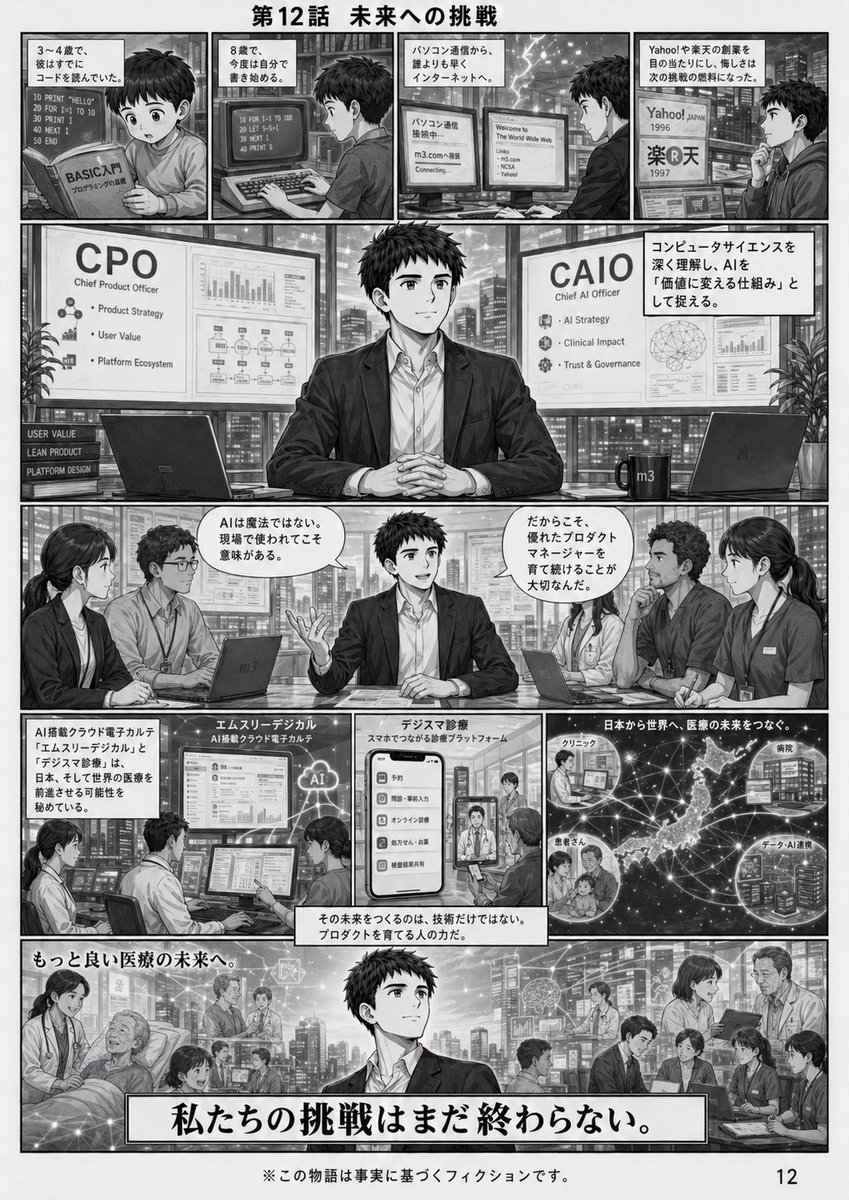 山崎聡@エムスリー取締役CPO兼CAIO/M3T代表取締役 tweet media