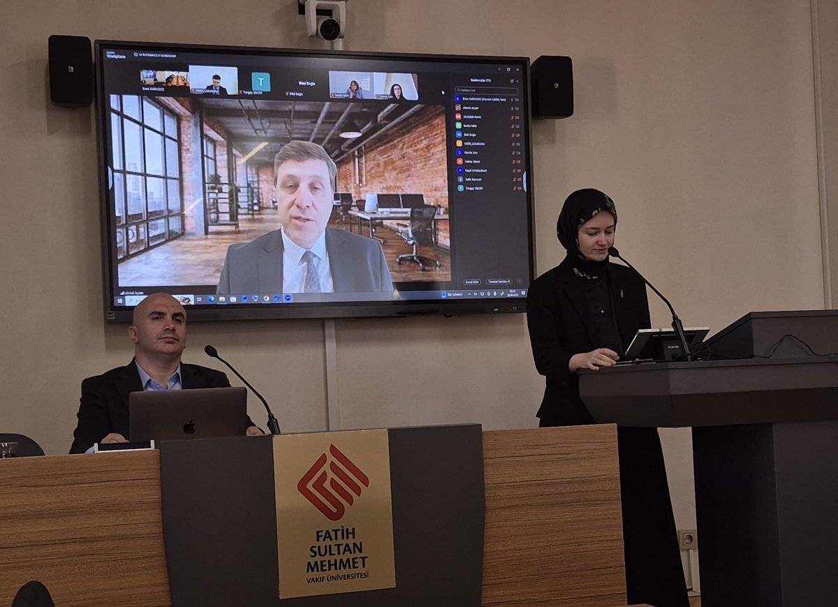 bilalbagis's tweet image. Katar’dan HBKU ve Özbekistan’dan TSUE CEDR iş-birliği ile; dijital çalıştaylar kapsamında düzenlediğimiz “AI in Finance II” çalıştayımızdan
#AI #YapayZeka #Finance #Finans #BigData #DigitalCurrencies