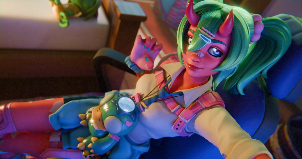 Slimesaac's tweet photo. Nemia repost from a while ago 
#FortniteFanArt #FortniteCh7S2 https://t.co/4jieaKBAh2