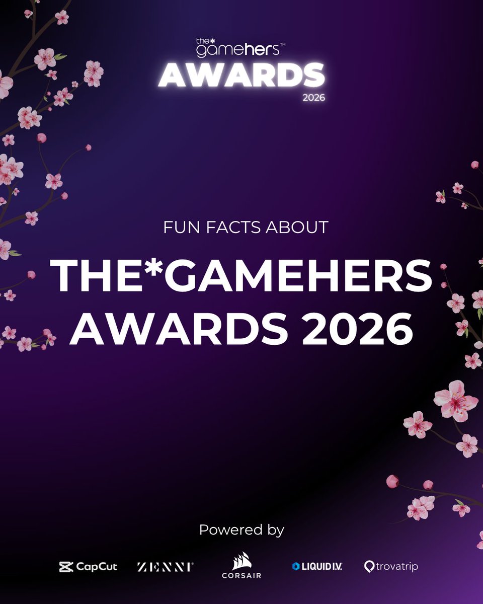 thegamehers's tweet image. Voting for the*gamehers Awards 2026 is heating up! 🔥Make sure your favorites among the 100 nominees get the recognition they deserve. Your voice matters! 🗳️ Vote now: bit.ly/tghvoting 
⏳ Closes: 05/31 #thegamehers #Gaming #Esports