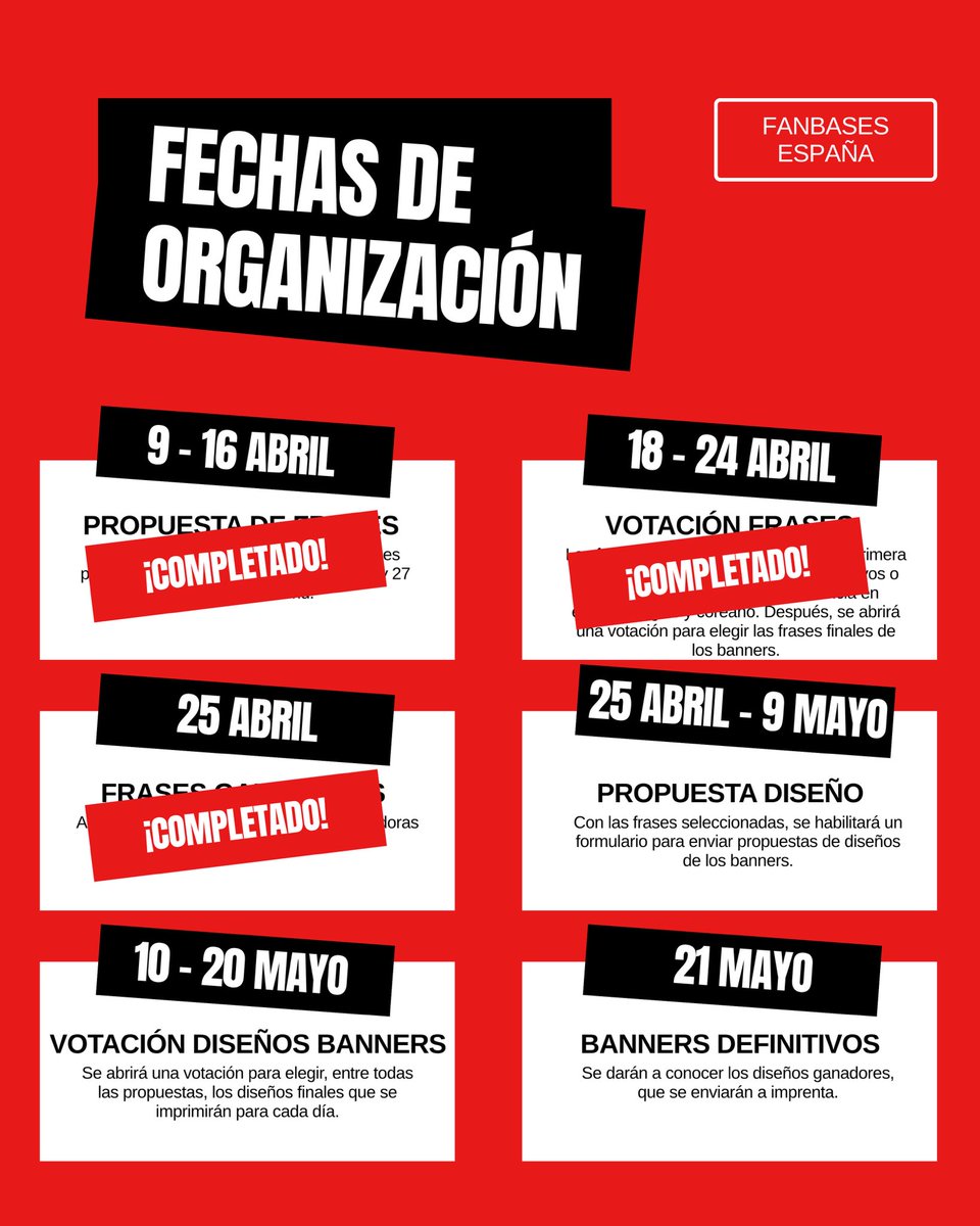 btsmadrid_'s tweet photo. [BTS EN MADRID - FAN PROJECT]

Os compartimos las frases ganadoras para los banners de los conciertos del 26 y 27 de junio. La traducción al coreano la ha realizado uri_coreano para asegurar su correcta adaptación. Estas frases deben incorporarse en los diseños.

(1/3) https://t.co/WG2PcqdxQS