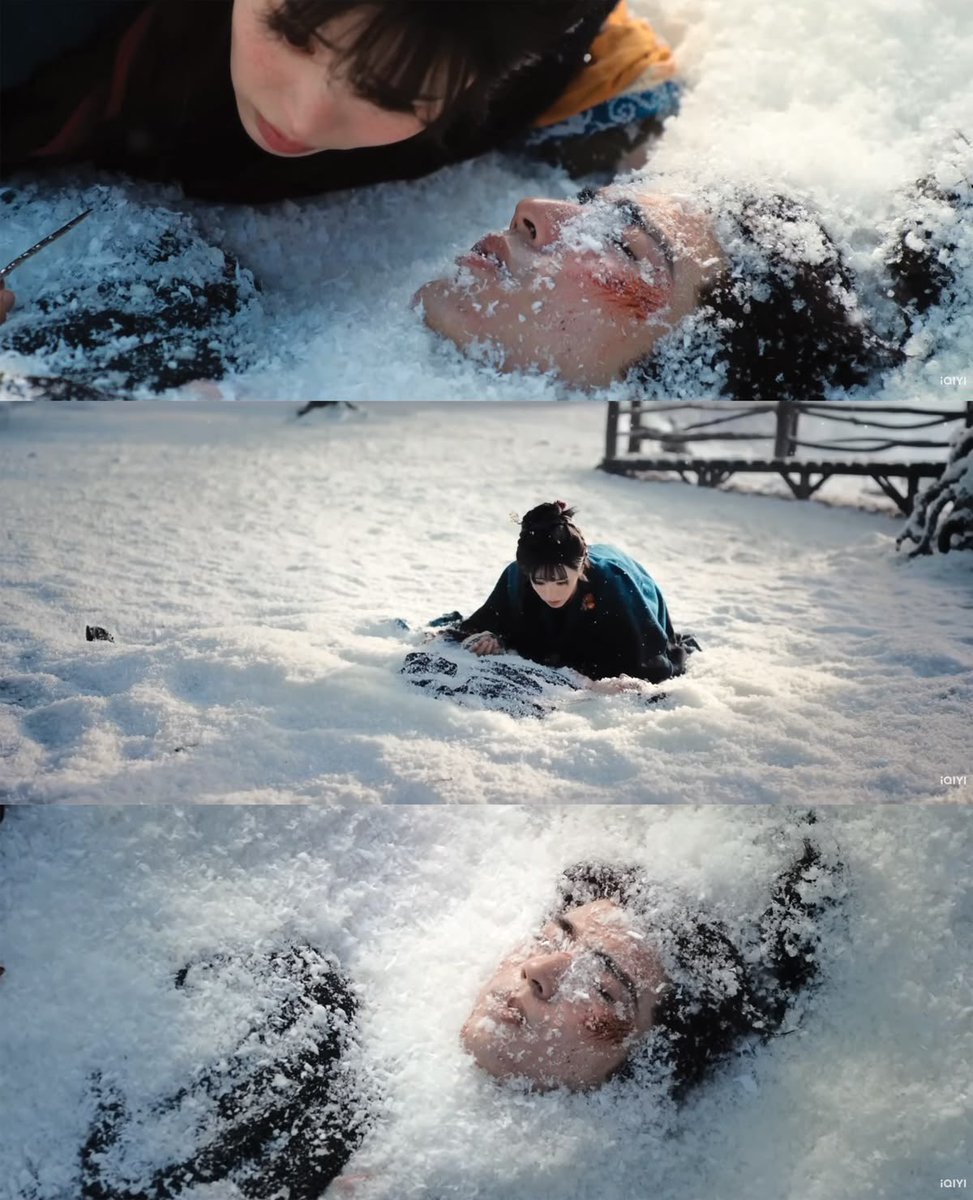 ZLH_linghe's tweet photo. Do you remember when Changyu found her pricey treasure under the snows ❄️: https://t.co/rGc8BOnSUa