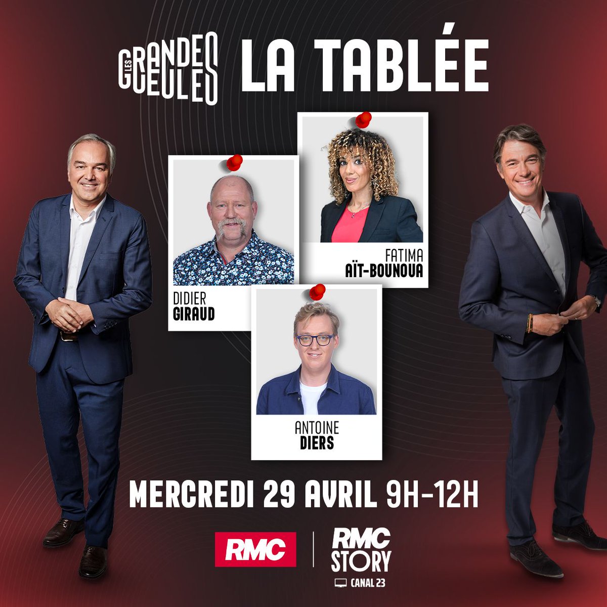 Les Grandes Gueules tweet media
