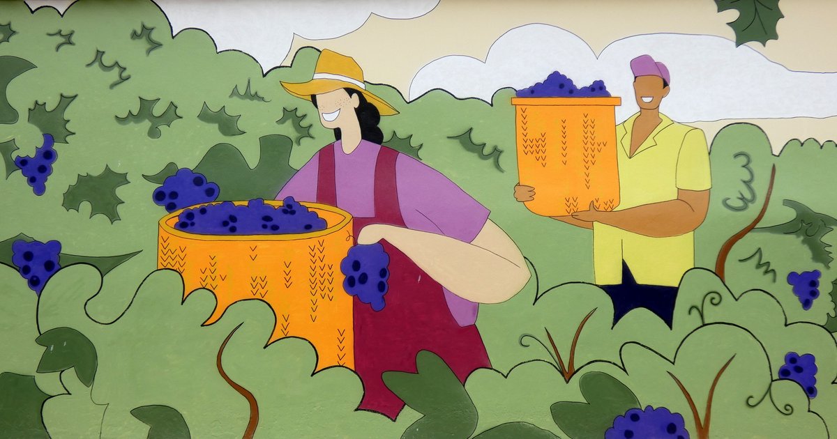 voyagesMadikera's tweet image. Pezens (11) - Nouvelle fresque, avril 2026
Œuvre d'Alice Dumortier - Hommage au savoir-faire des acteurs du monde agricole de la commune

Suivi Street-Art dans l'Aude: 
madikeravoyages.fr/NY3/crbst_41.h…

#streetart #Pezens #Aude #murale #Madikéra