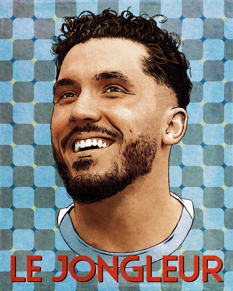 MightyFTN's tweet photo. My new drawing of Rayan Cherki 🎨

There isn't enough flair in the game anymore. A maverick for the ages ⚽️ https://t.co/h8iXZsGJ9P
