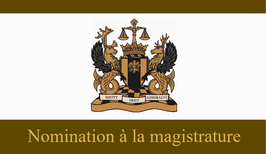 Courfed_CAN_fr's tweet photo. NOMINATION À LA MAGISTRATURE – François Joyal, avocat général principal au ministère de la Justice Canada à Montréal, est nommé juge de la Cour fédérale.
https://t.co/g6R0AGRD0e https://t.co/o1VhIZ6aa4